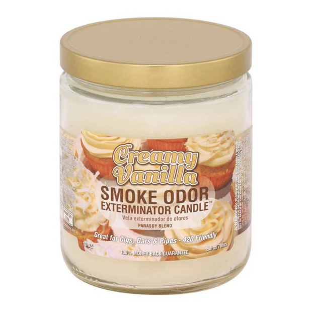 creamy vanilla odor eliminator candle