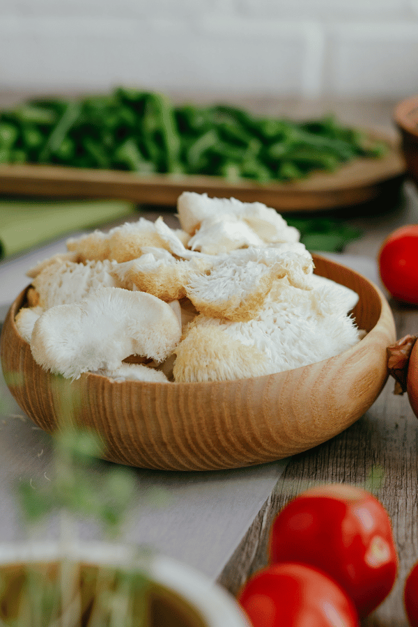 Lion's mane mushroom, lion mane mushroom