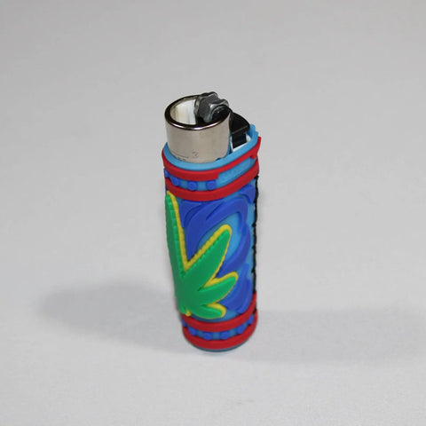 4 Clipper lighters with hand sewn cover